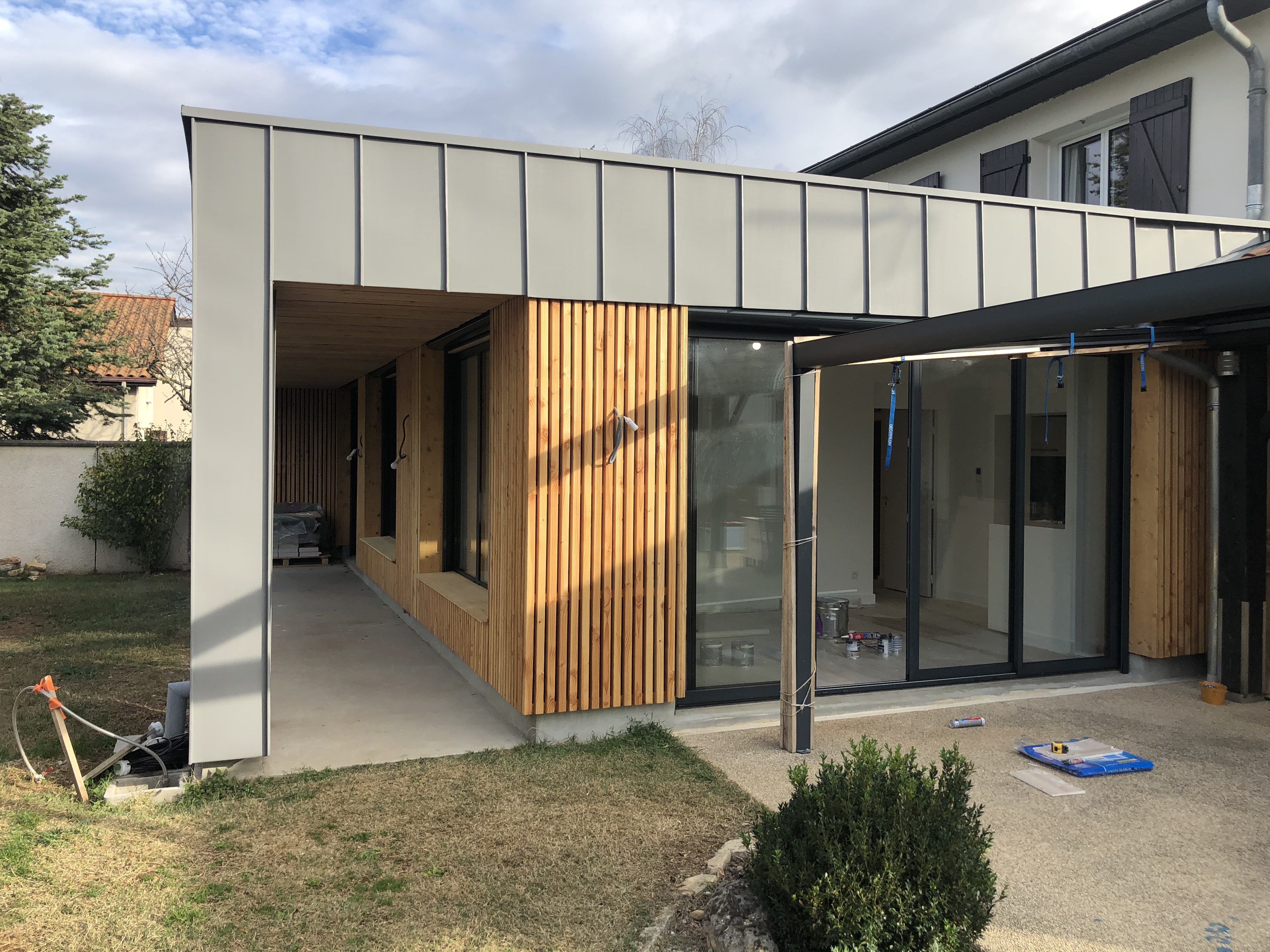 Extension de maison bois à Lyon